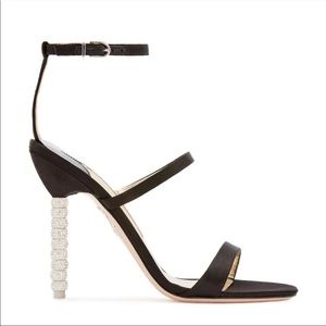 Sophia Webster Rosalind Crystal satin Heels